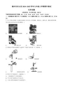 山东省德州市庆云县2024～2025学年九年级(上)期中化学试卷(含答案)