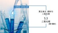 初中化学科粤版（2024）九年级上册（2024）5.3 二氧化碳试讲课教学ppt课件