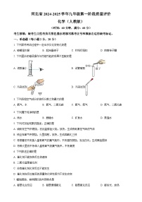 河北省沧州市东光县五校联考2024--2025学年九年级上学期10月月考化学试题（原卷版）-A4