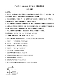 2023年广东省广州市广大附中中考一模化学试题（含答案）