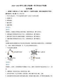 河南省信阳市潢川县第二中学，牛岗中学2024-2025学年九年级上学期10月联考化学试题（解析版）-A4