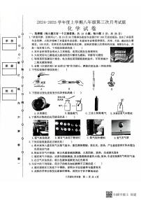 黑龙江省哈尔滨市双城区2024-2025学年八年级上学期12月月考化学试题