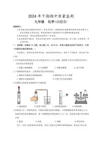 2024～2025学年湖南省永州市新田县九年级(上)期中化学试卷(含答案)