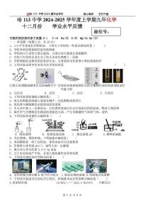 黑龙江省哈尔滨市第一一三中学2024-2025学年九年级上学期12月学业水平反馈化学试卷