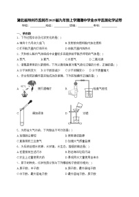 湖北省荆州市监利市2025届九年级上学期期中学业水平监测化学试卷(含答案)