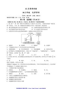 2024～2025学年江苏省扬州市市直学校九年级(上)12月月考化学试卷(含答案)