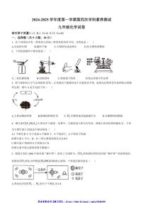 2024～2025学年陕西省咸阳启迪中学九年级(上)12月月考化学试卷(无答案)
