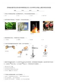 吉林省长春市东北师大附中明珠校区2023-2024学年九年级(上)期末考试化学试卷(含解析)