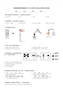 陕西省渭南市蒲城县2023-2024学年九年级(上)期末化学试卷(含解析)