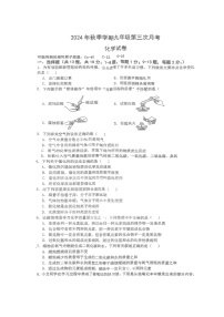 湖北省天门市五校2024--2025学年九年级上学期第三次月考化学试题