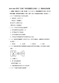 2019-2020学年广东省广州市花都区九年级（上）期末化学试卷（含答案）