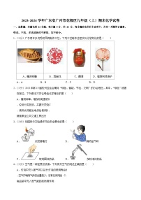 2023-2024学年广东省广州市花都区九年级（上）期末化学试卷（含答案）