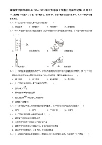 湖南省邵阳市邵东县2024-2025学年九年级上学期12月份月考化学试卷-A4