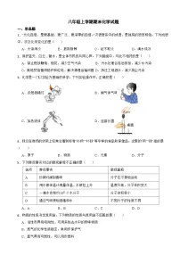山东省济南市莱芜区2024年八年级上学期期末化学试题【附答案】