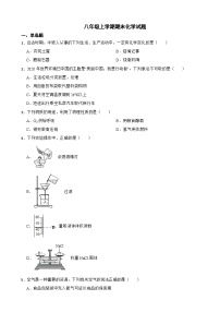 山东省淄博市临淄区2024年八年级上学期期末化学试题【附答案】