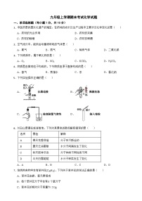 吉林省延边州2024年九年级上学期期末考试化学试题附参考答案