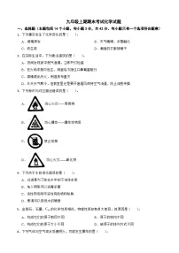 四川省成都市2024年九年级上期期末考试化学试题附参考答案