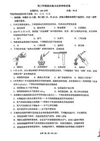 吉林省长春市东北师大附中明珠学校2024-2025学年九年级上学期期末考试化学试题