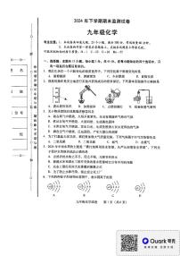 湖南省衡阳市城区初中联考2024-2025学年九年级上学期期末考试化学试题