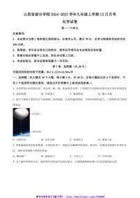 2024～2025学年山西省学校九年级上12月月考化学试卷(含答案)