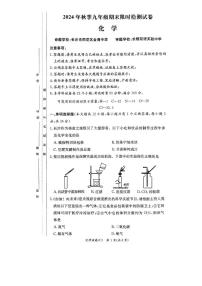 湖南省长沙市长郡集团2024-2025学年九年级上学期期末考试化学试卷