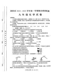 2024-2025学年河南省洛阳市九年级上学期期末化学试卷
