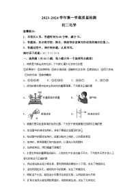 山东省威海经济技术开发区2023-2024学年八年级上学期期末 化学试题（含解析）