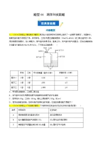 题型06 跨学科实践题-2024-2025上学期期末九年级化学题型专练（1-8单元）