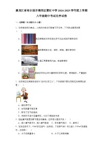 黑龙江省哈尔滨市南岗区萧红中学2024-2025学年度上学期八年级期中考试 化学试卷（含解析）