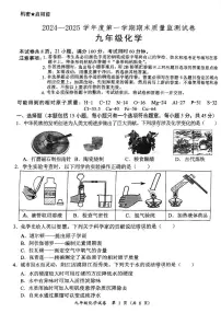 广东省阳江市江城区2024-2025学年九年级上学期期末考试化学试题