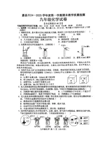 安徽省宿州市萧县2024_2025学年九年级上学期期末考试化学试卷