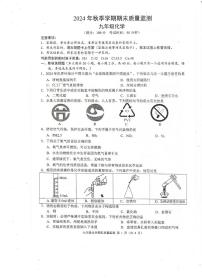 广西崇左市扶绥县2024-2025学年九年级上学期期末检测化学试题