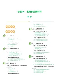 专题06 金属和金属材料（讲义）-2024年中考化学一轮复习讲练测（全国通用）（含答案）