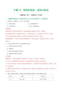 专题15 物质的检验、鉴别与除杂（测试）-2024年中考化学一轮复习讲练测（全国通用）（含答案）