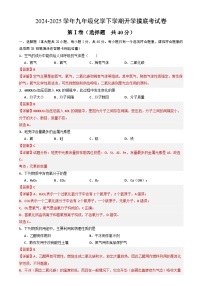 九年级化学开学摸底考（北京专用，人教版2024第1~8单元）-2024-2025学年初中下学期开学摸底考试卷.zip