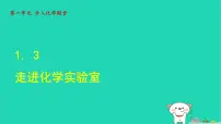 初中化学鲁教版（2024）九年级上册（2024）第三节 走进化学实验室备课课件ppt