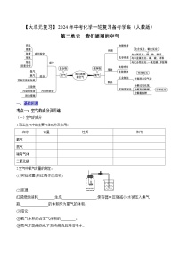 第二单元 我们周围的空气-【大单元复习】最新中考化学一轮复习备考学案（人教版）