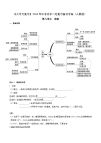 第九单元 溶液-【大单元复习】最新中考化学一轮复习备考学案（人教版）