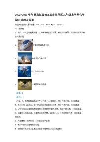 2022-2023学年黑龙江省哈尔滨市道外区九年级上学期化学期末试题及答案