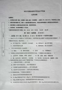 2025年陕西省初中学业水平考试化学试卷及答案