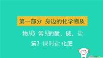 辽宁省2024中考化学第一部分身边的化学物质物质5常见的酸碱盐第3课时盐化肥课件