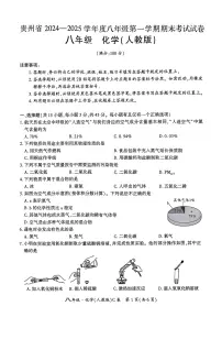 贵州省毕节市七星关区2024-2025学年八年级上学期期末考试化学试题