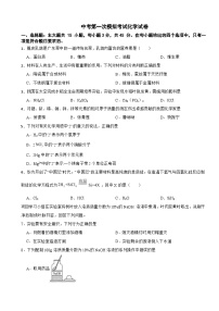 广东东莞市2025年中考第一次模拟考试化学试卷含答案