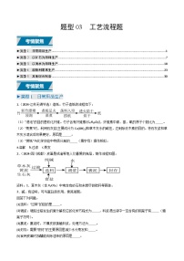 题型03 工艺流程题（讲练）--2025年中考化学二轮复习答题技巧（全国通用）