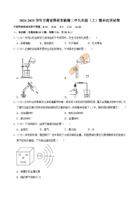 甘肃省酒泉市敦煌市第二中学2024-2025学年九年级上学期期末考试化学试卷