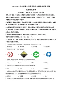 广东省普宁市2024-2025学年九年级上学期期末化学试题（原卷版+解析版）