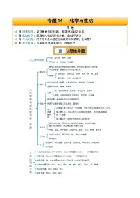 专题14 化学与生活-2025年中考化学一轮复习知识清单（全国通用）