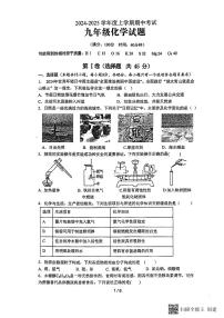 山东省日照市东港区日照港中学2024-2025学年九年级上学期11月期中化学试题