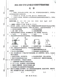 2025年河南省安阳市安阳县中考一模化学试卷