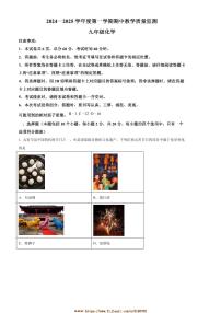 2024～2025学年河北省保定市安新县九年级上期中化学试卷(含答案)